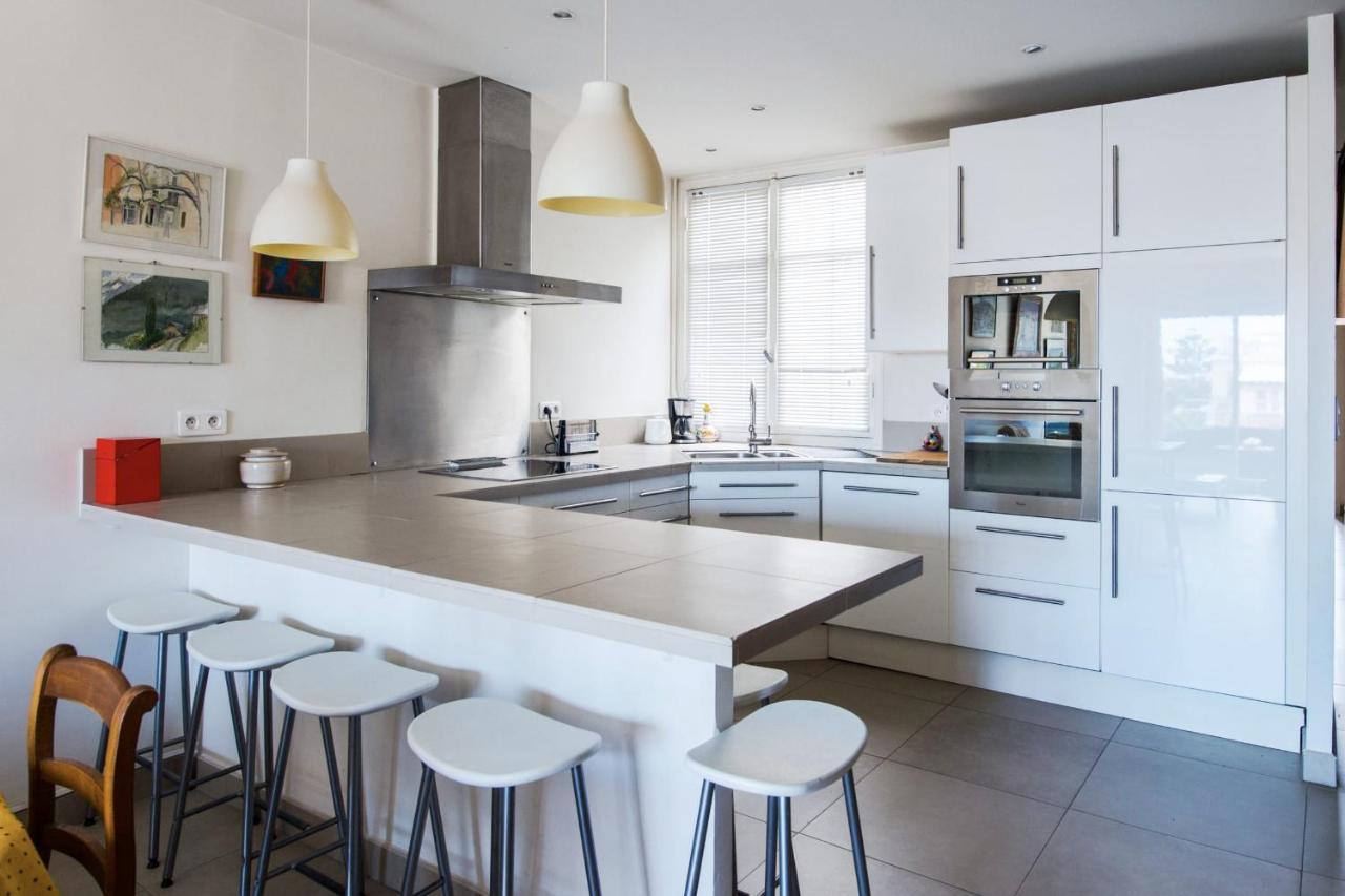 דירות Fleurs De Nice Furnished Flat מראה חיצוני תמונה